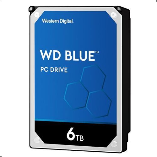 Western Digital WD WD60EZAZ Blue 6TB 3.5" SATA 5400RPM Hard Drive