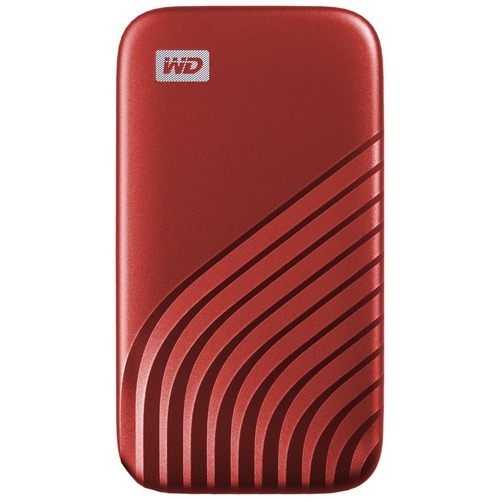 WESTERN DIGITAL MY PASSPORT SSD 500GB RED - WDBAGF5000ARD-WESN