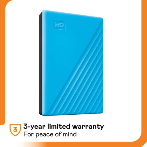 WD MY PASSPORT 2TB BLUE Portable Hard Drives