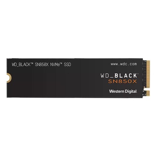 WESTERN DIGITAL Black SN850X 2TB PCIe 4.0 NVMe M.2 2280 SSD - WDS200T2X0E