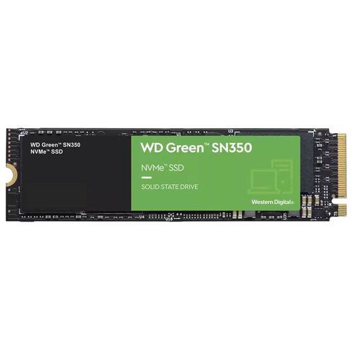 WD Green SN350 480GB M.2 2280 NVMe SSD WDS480G2G0C