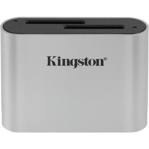 KINGSTON SDHC/SDXC UHS-II CARD READER USB3.2 Gen1 Workflow Dual-Slot - WFS-SD